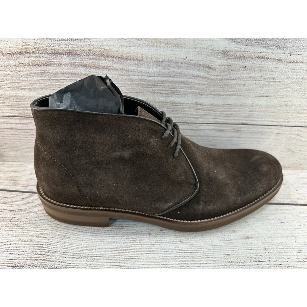 To Boot New York Men's Ebano Monaco Suede Lace Up Chukka Boots Size 10 M NWB